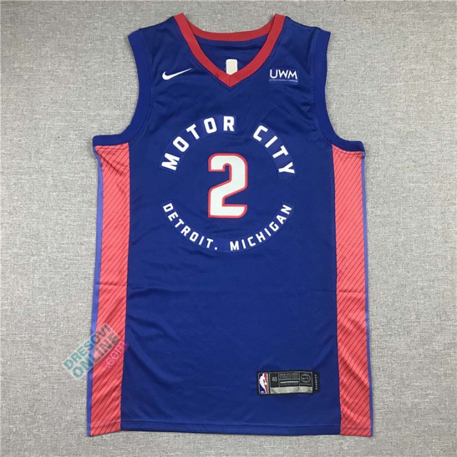Detroit Pistons City Edition 21-22 Blue