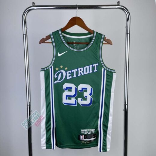Detroit Pistons City Edition Green