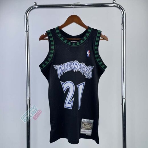 Minnesota Timberwolves Mitchell & Ness Black