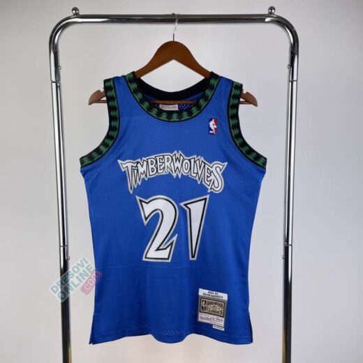 Minnesota Timberwolves Mitchell & Ness Blue