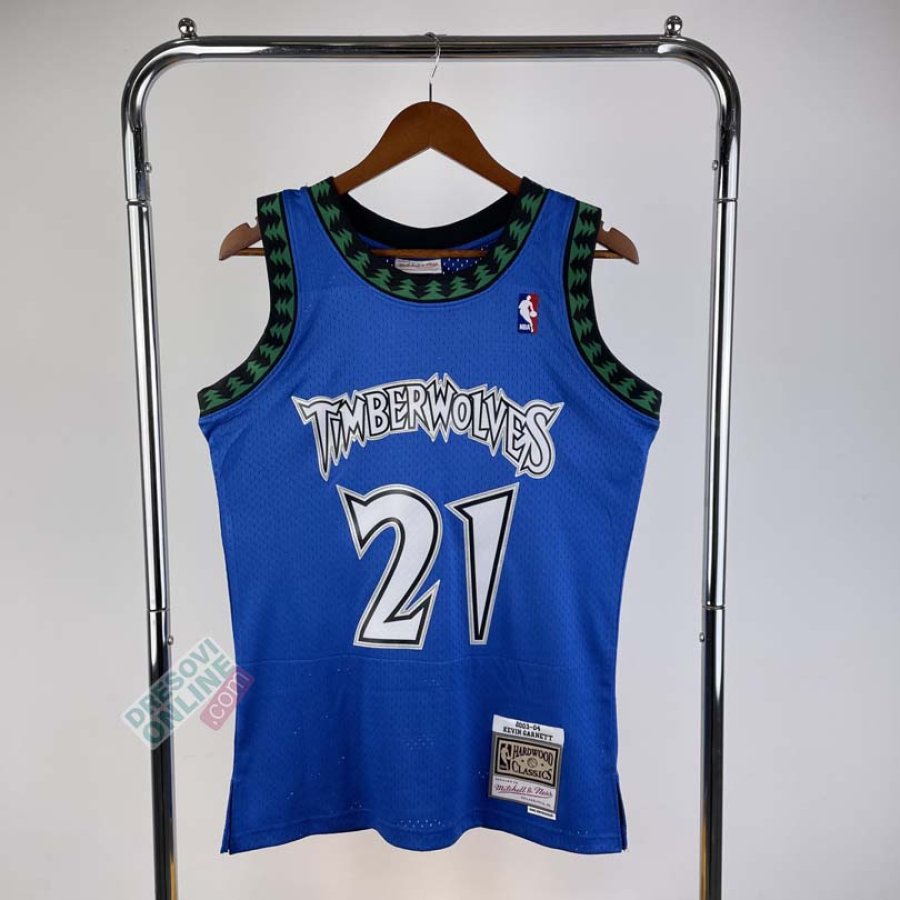 Minnesota Timberwolves Mitchell & Ness Blue