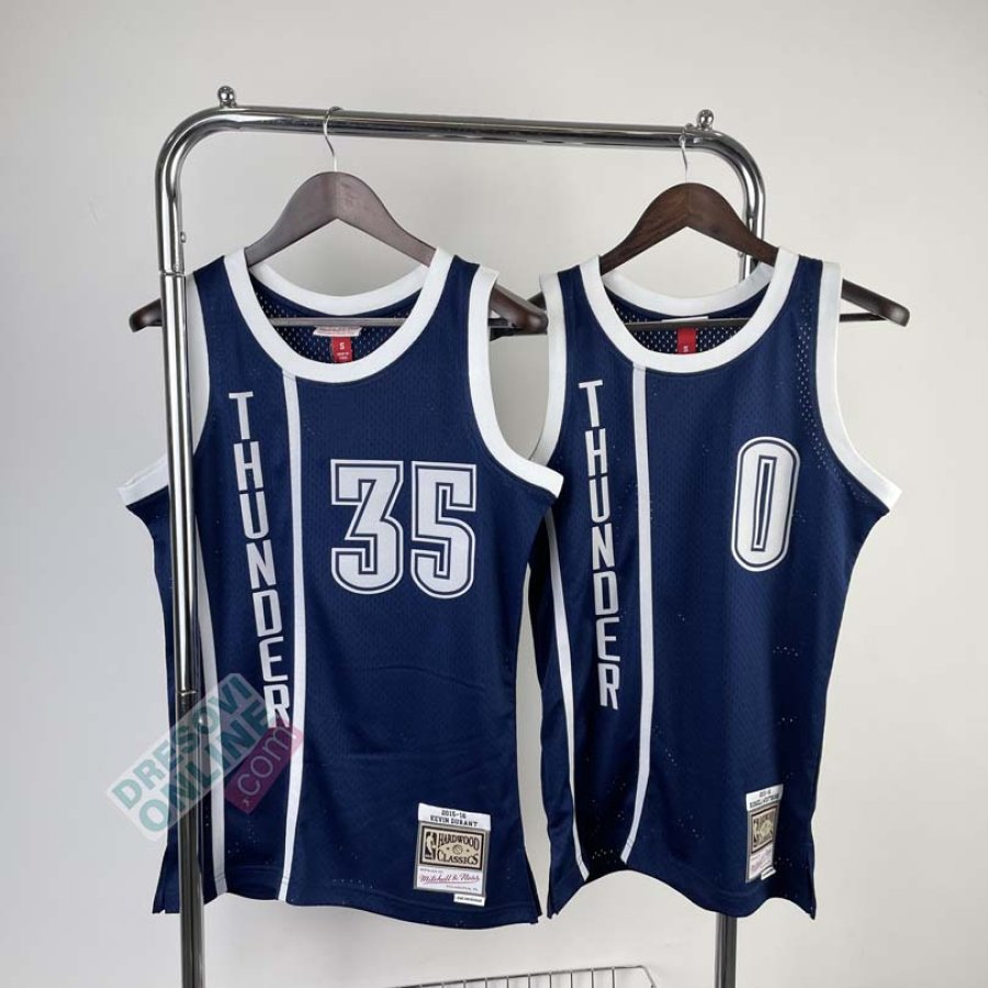 Oklahoma City Thunder Mitchell & Ness Navy