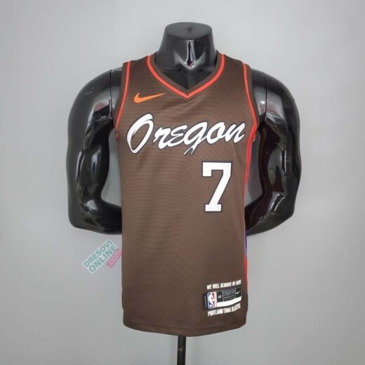 Portland Trail Blazers City Edition Brown
